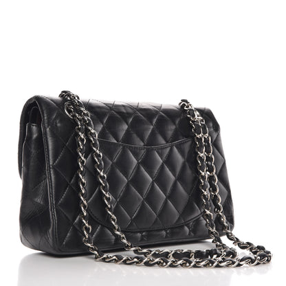 Chanel Lambskin Quilted Small Double Flap Black 4 of 15