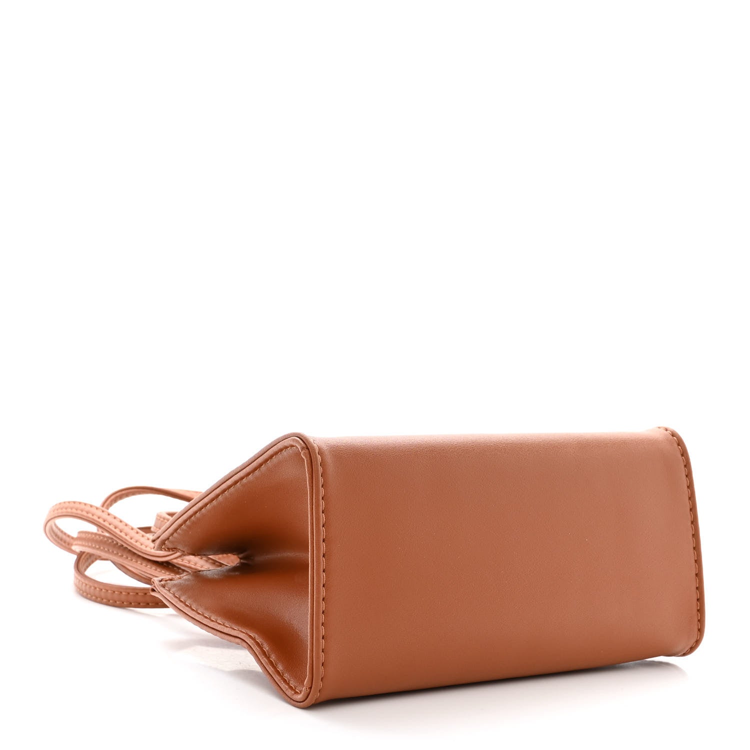 Telfar Vegan Leather Small Shopping Bag Tan 4 of 11