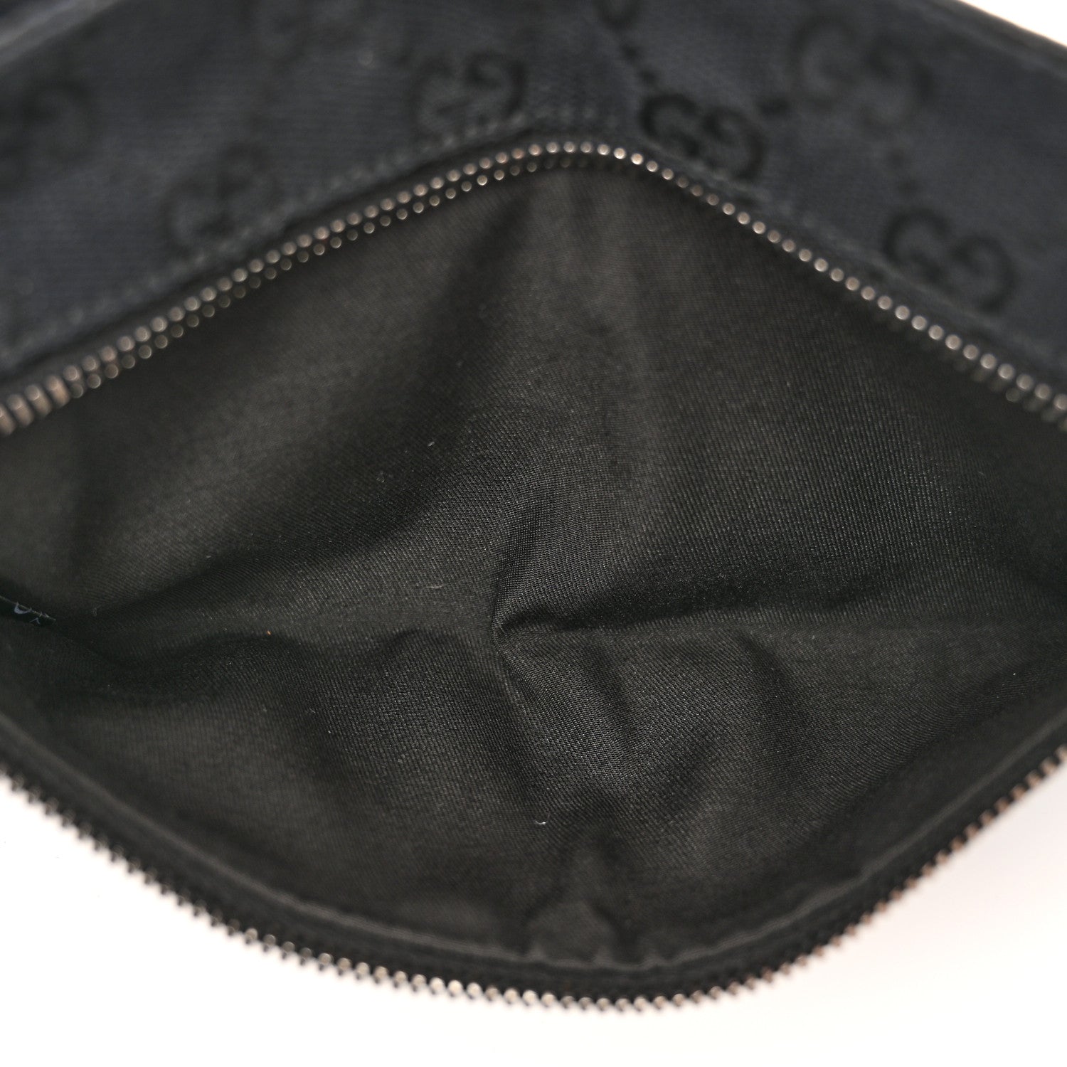 Gucci GG Monogram Double Pocket Belt Bag Black 5 of 11