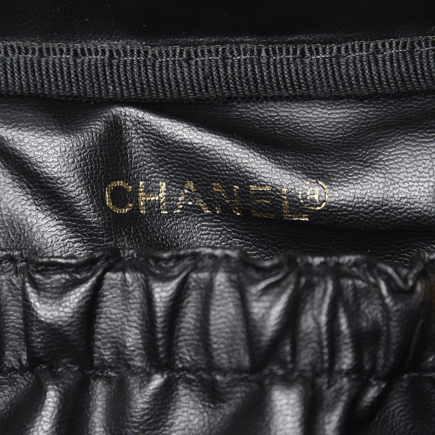 Chanel Caviar Vanity Cosmetic Case Black 8 of 8