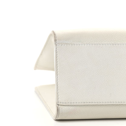 Louis Vuitton Soft Calfskin Lockme Tote PM White 7 of 8