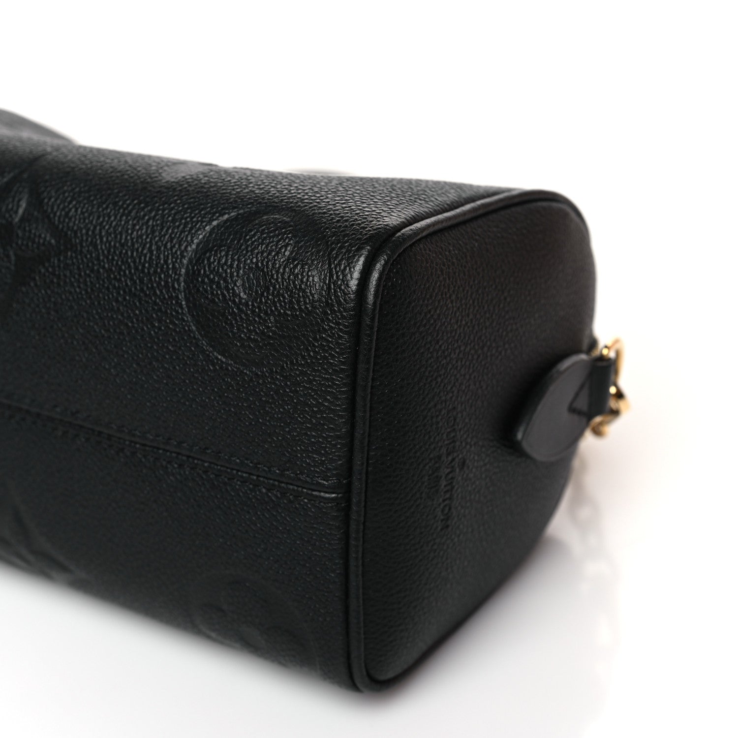 Louis Vuitton Empreinte Monogram Giant Speedy Bandouliere 20 Black 8 of 9