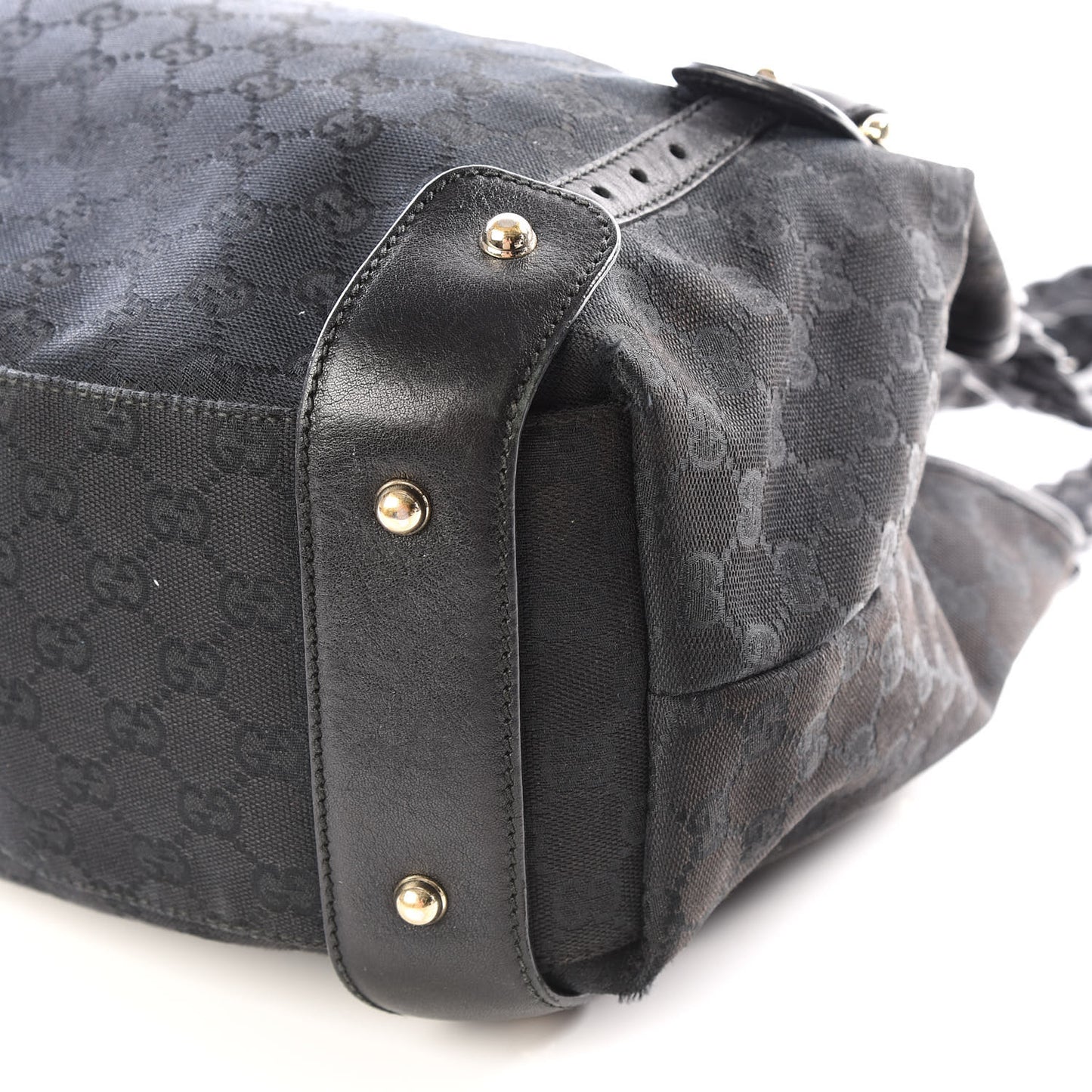 Monogram Medium Pelham Shoulder Bag Black