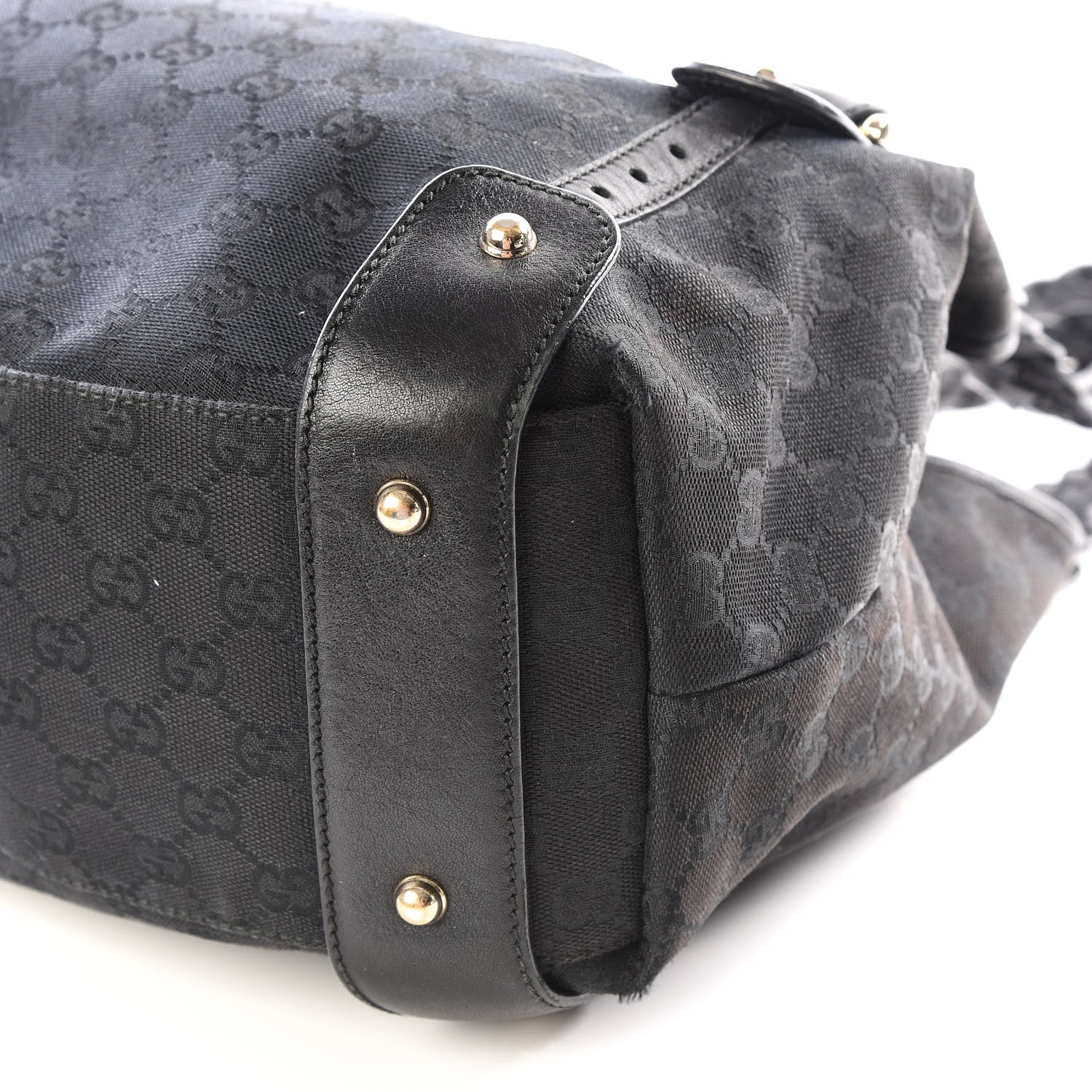 Gucci Monogram Medium Pelham Shoulder Bag Black 6 of 8