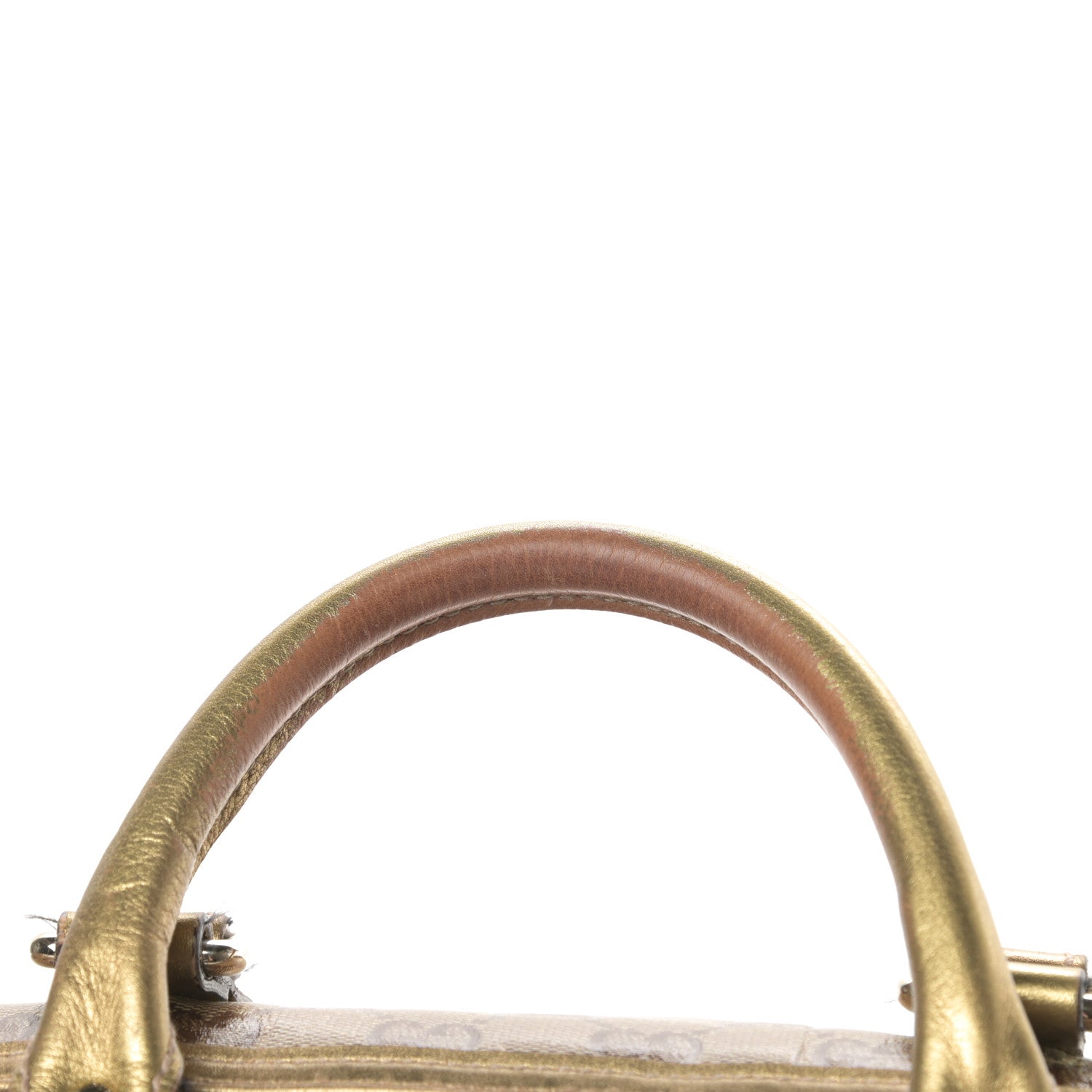 Gucci Crystal Monogram Small Joy Boston Gold 12 of 16