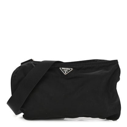 Prada Nylon Messenger Bag Black 1 of 9