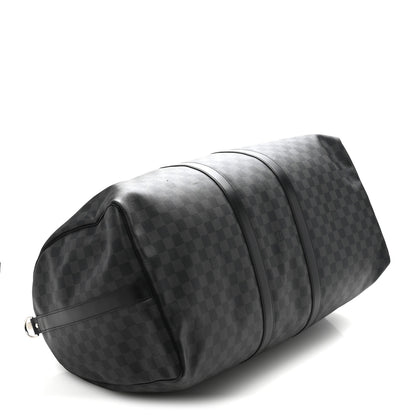 Louis Vuitton Damier Graphite Keepall Bandouliere 55 3 of 11