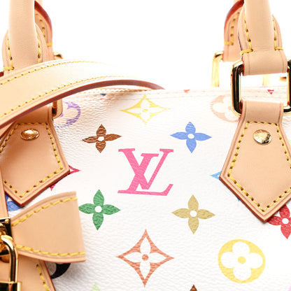 Louis Vuitton LV X TM Monogram Multicolor Speedy Bandouliere 25 White 7 of 9