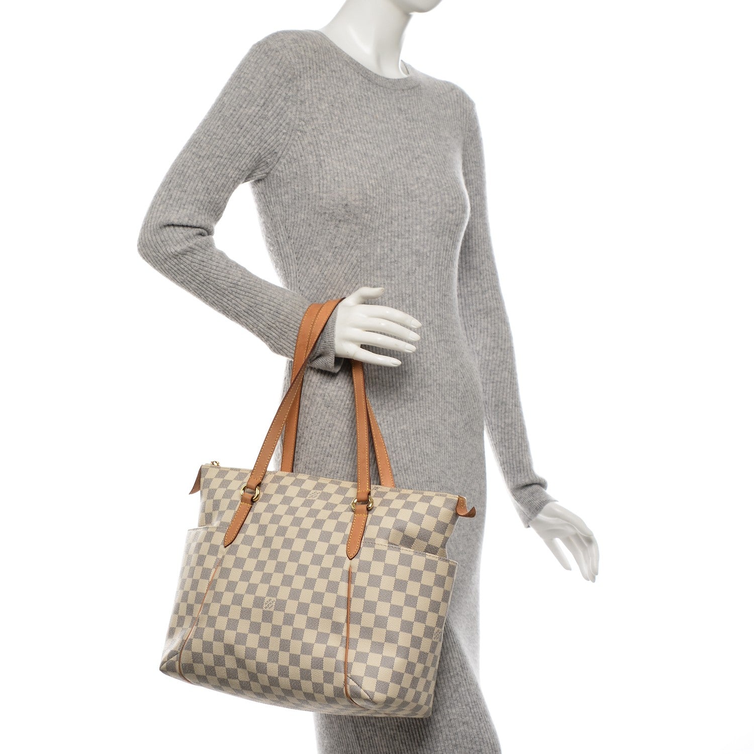 Louis Vuitton Damier Azur Totally MM 2 of 8