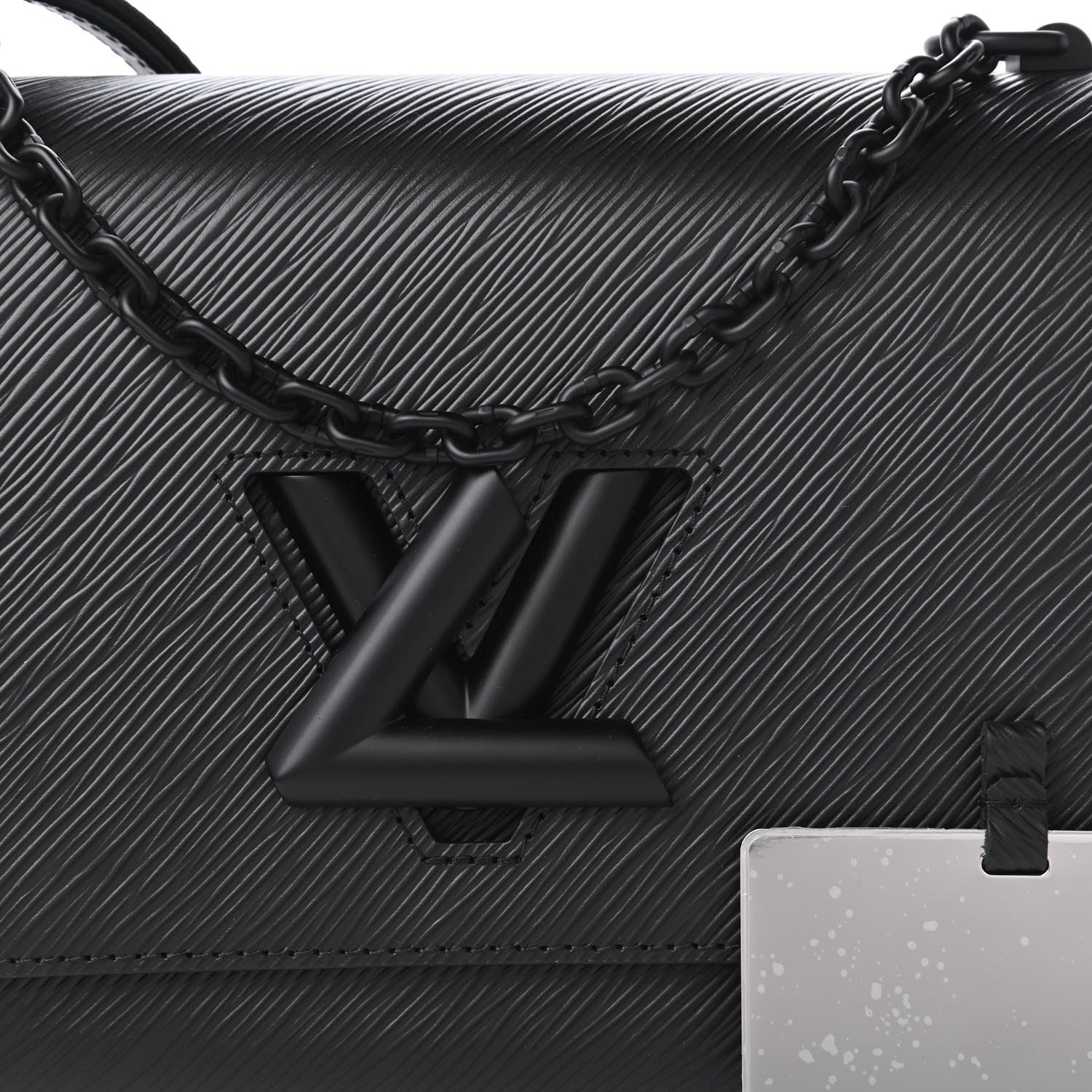 Louis Vuitton Epi Twist Shoulder Bag MM Matte Black 10 of 10