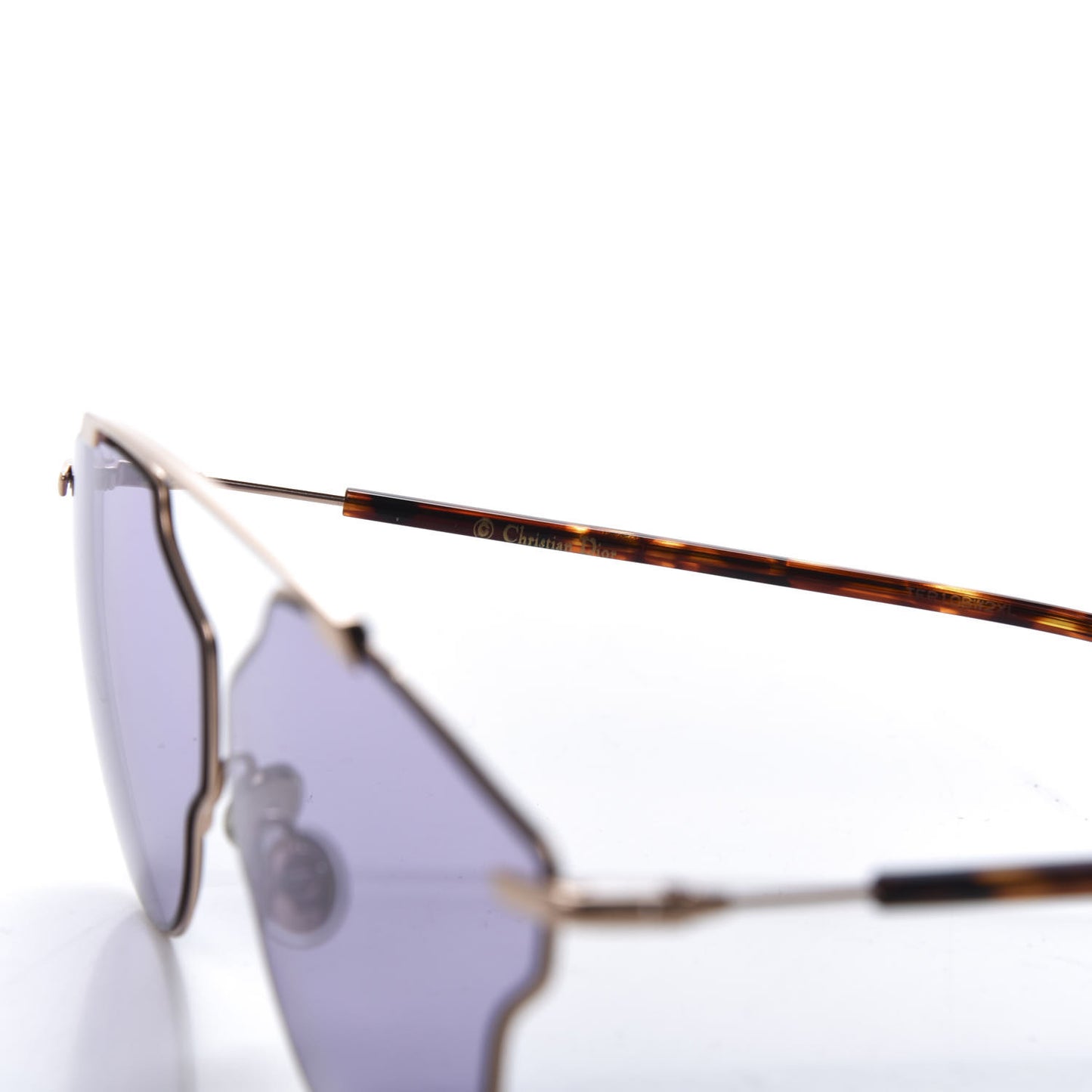 So Real Pop Sunglasses Rose Gold Purple