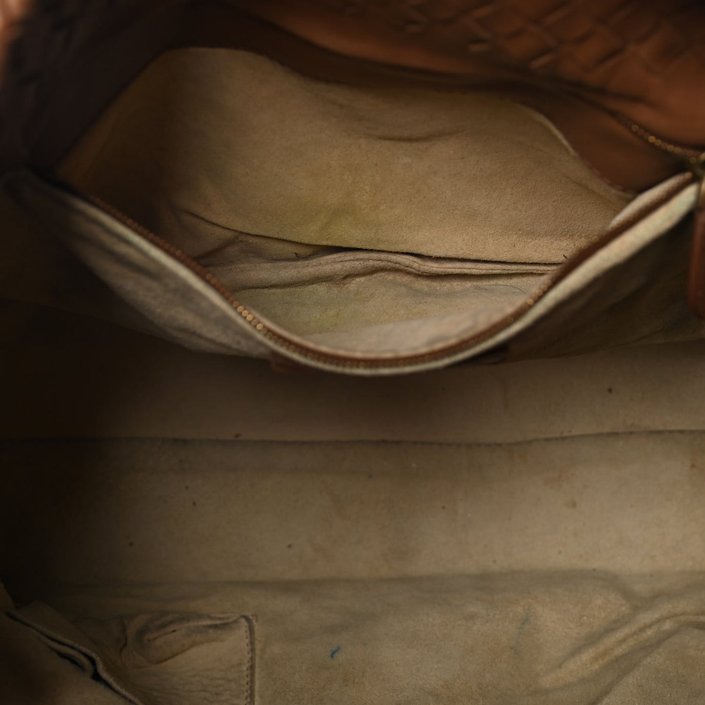 Nappa Intrecciato Medium Garda Bag Noce