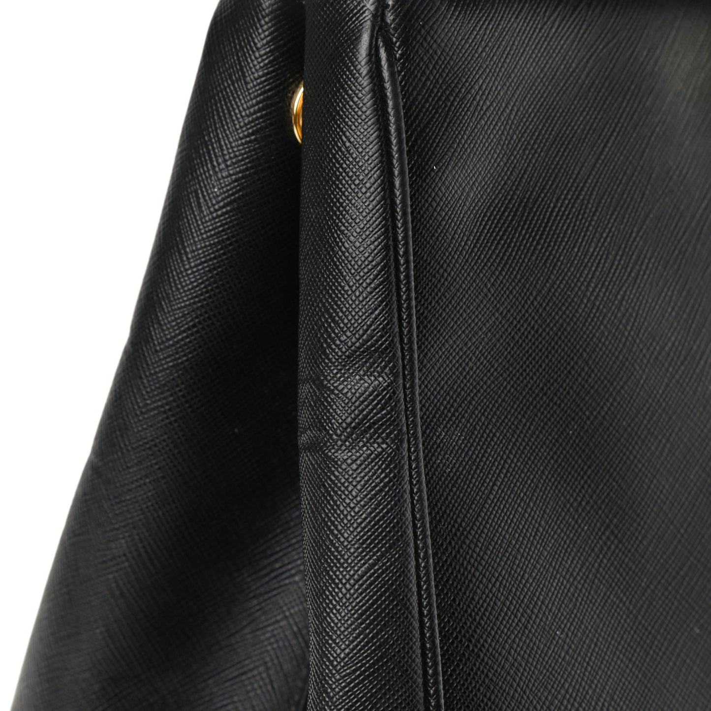 Saffiano Lux Extra Large Galleria Double Zip Tote Black