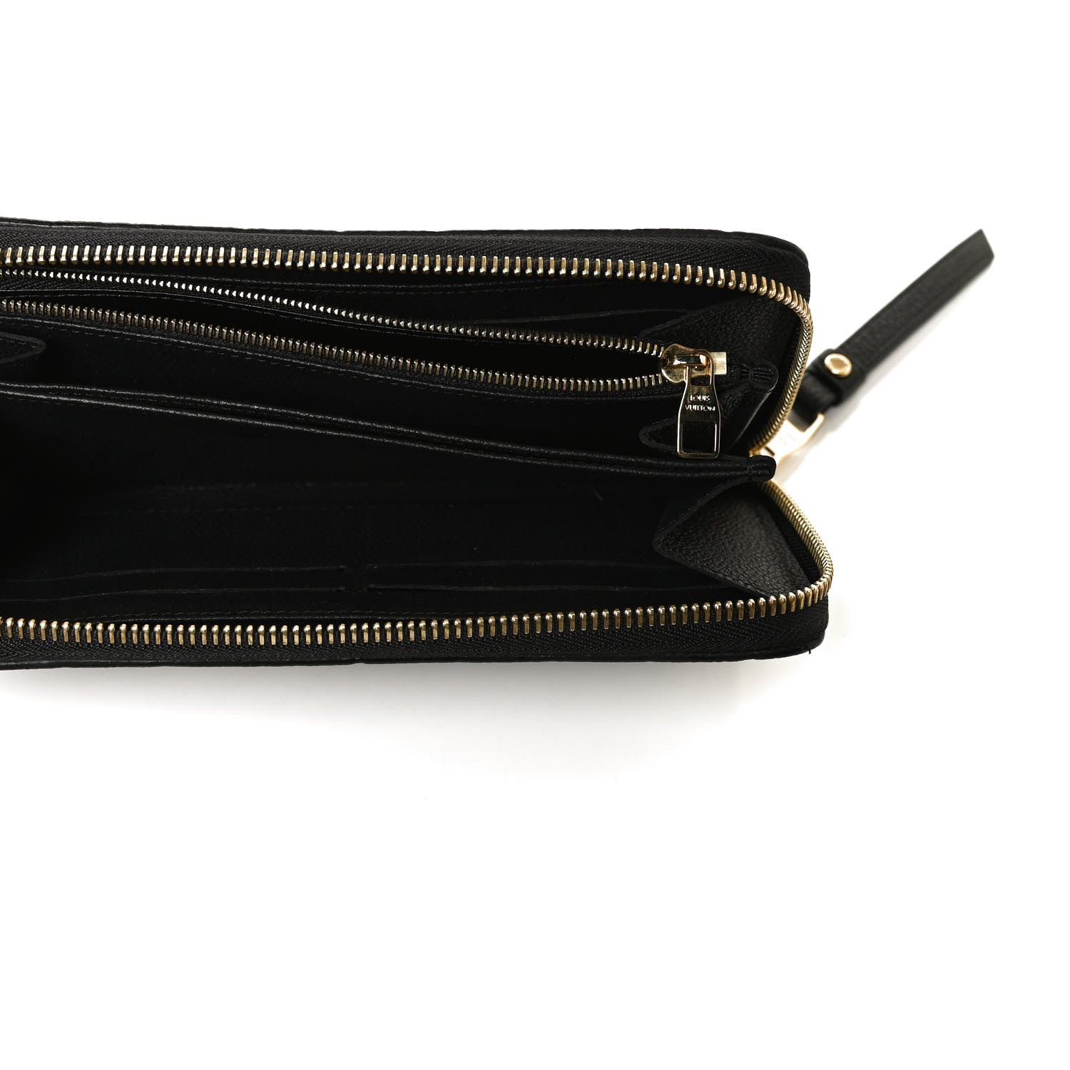 Louis Vuitton Empreinte Zippy Wallet Black 5 of 8