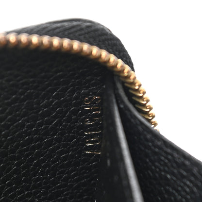 Louis Vuitton Empreinte Zippy Wallet Black 7 of 8