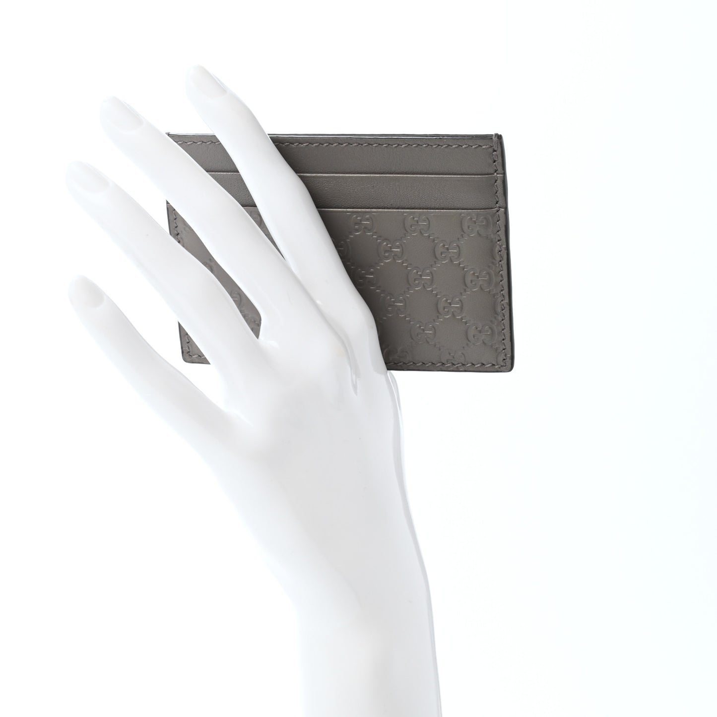 Soft Microguccissima Card Holder Loess