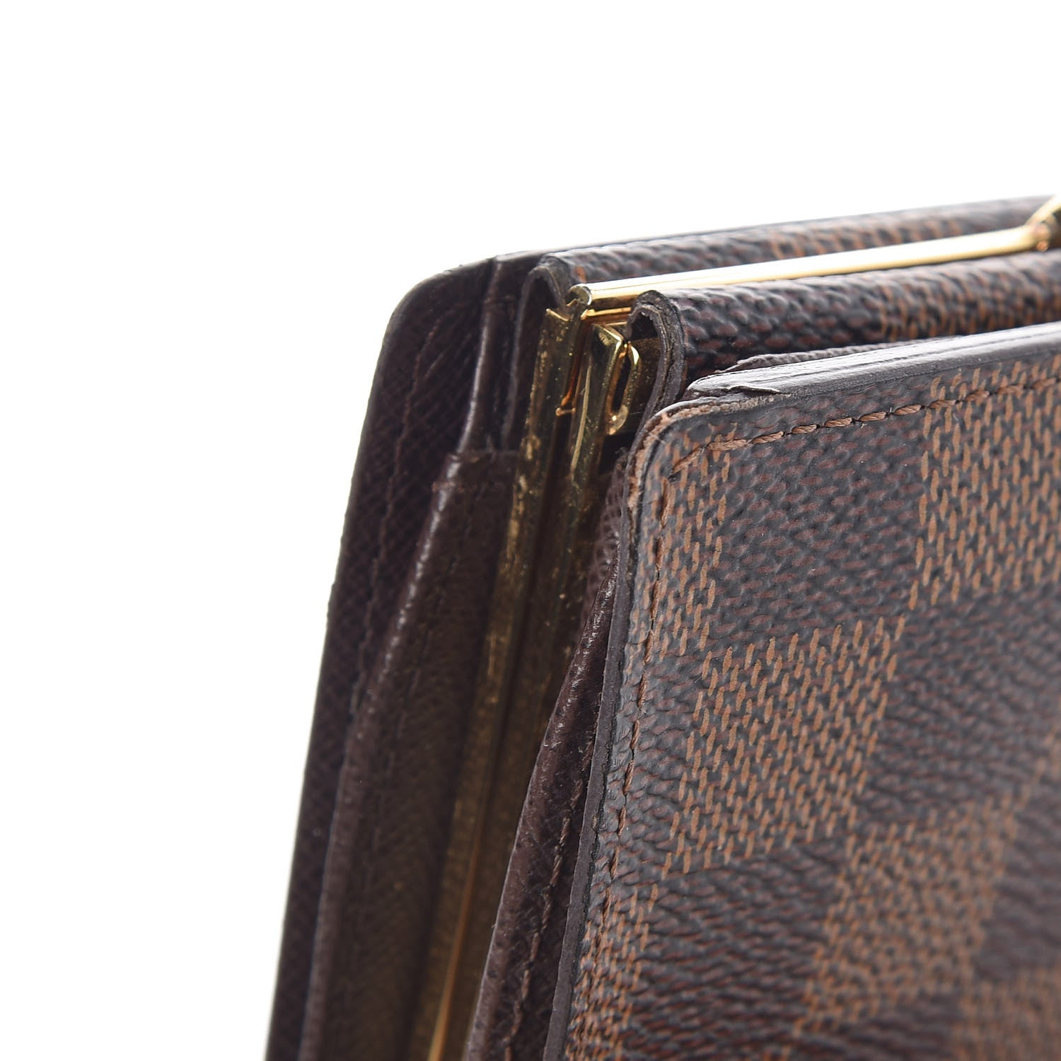 Louis Vuitton Damier Ebene French Purse Wallet 11 of 11