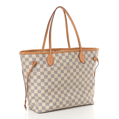 Louis Vuitton Damier Azur Neverfull MM 3 of 9