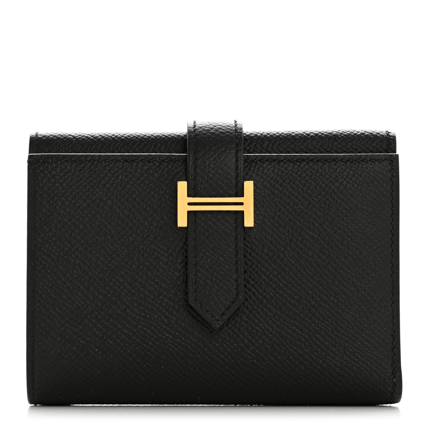 Epsom Tri-Fold Compact Bearn Wallet Black