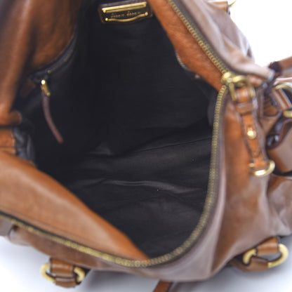 Miu Miu Vitello Medium Bow Bag Palissandro 6 of 15