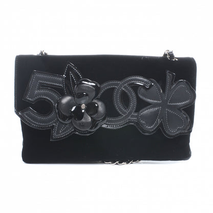 Chanel Velvet Precious Symbols Flap Black 1 of 9