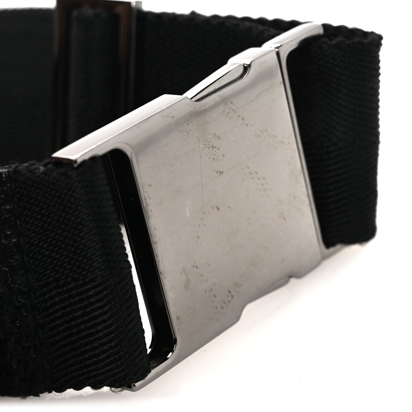 GG Monogram Double Pocket Belt Bag Black