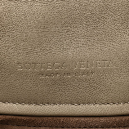 Bottega Veneta Nappa Intrecciato Snakeskin Small Flow Wave Tote Taupe Multicolor 7 of 11