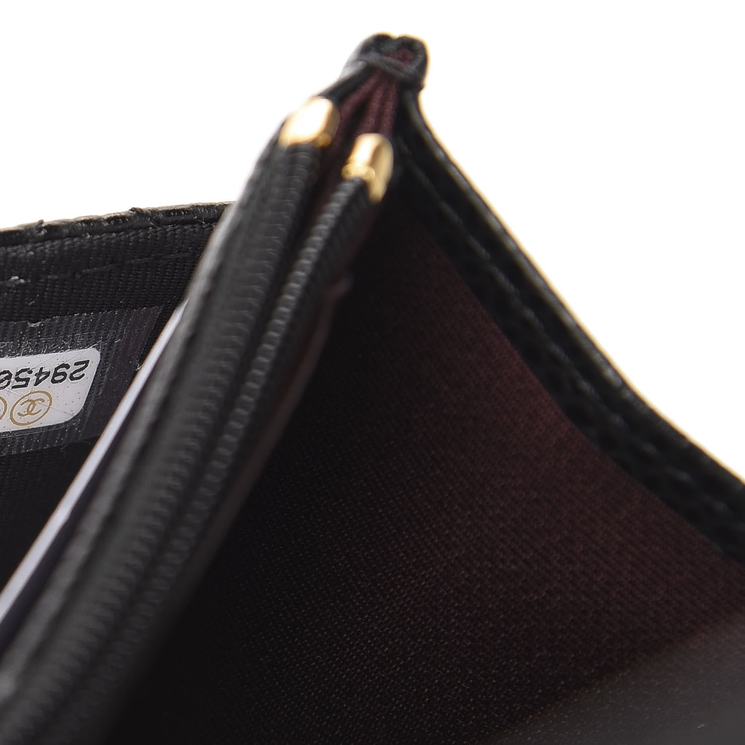 Chanel Caviar Quilted Wallet On Chain WOC Black 8 of 12