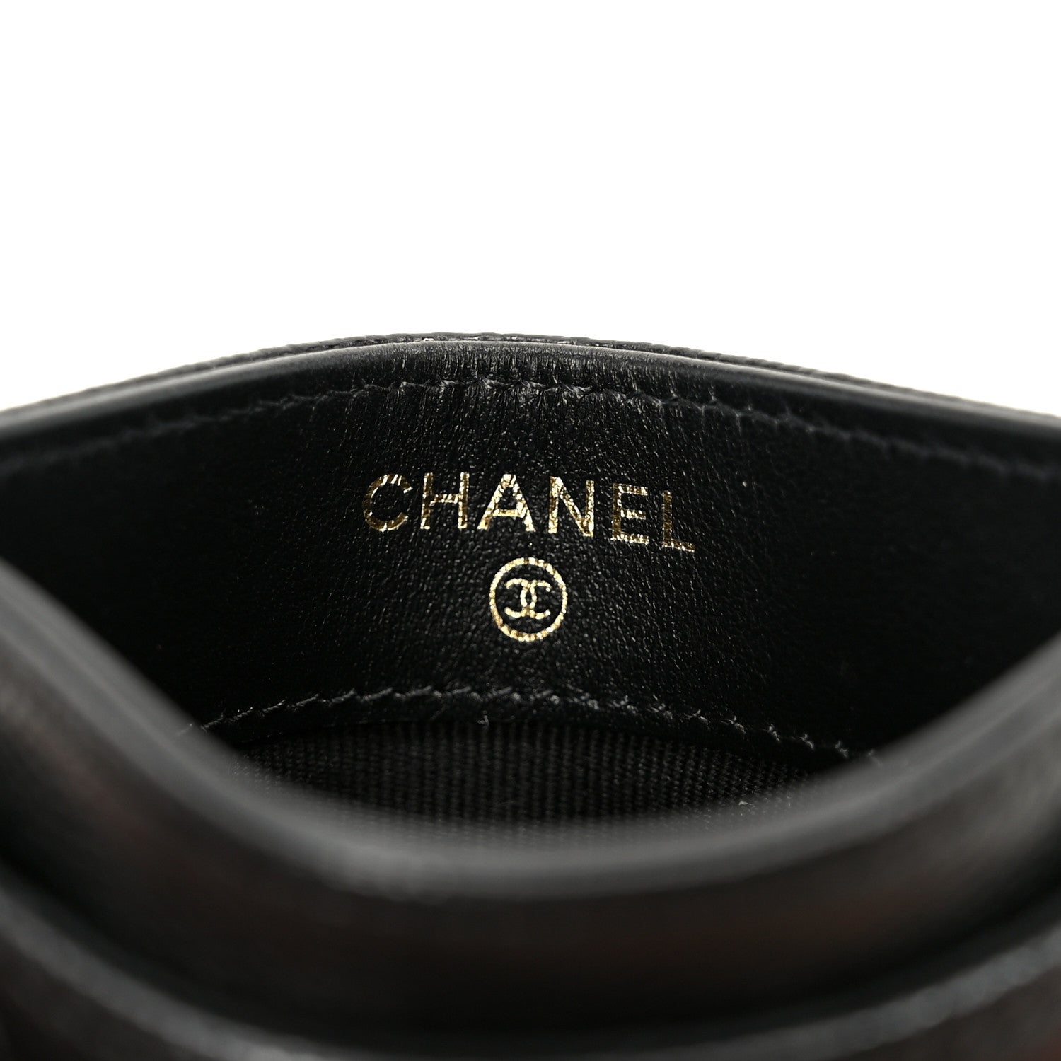 Chanel Caviar Quilted Crystal Card Holder Black 6 of 10