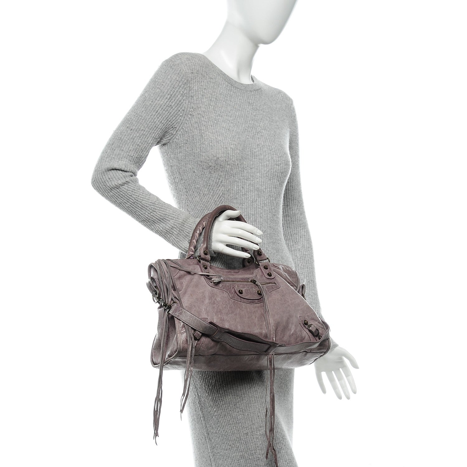 Balenciaga Chevre Classic Hardware City Lilac 2 of 11