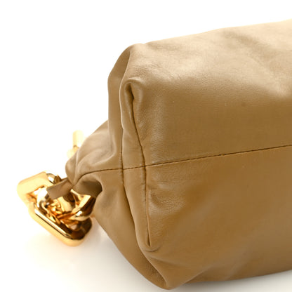 Bottega Veneta Calfskin The Pouch Chain Moutarde 9 of 10