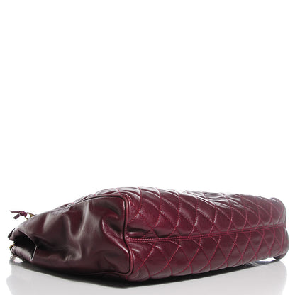 Chanel Lambskin Quilted Shoulder Bag Bordeaux 4 of 7