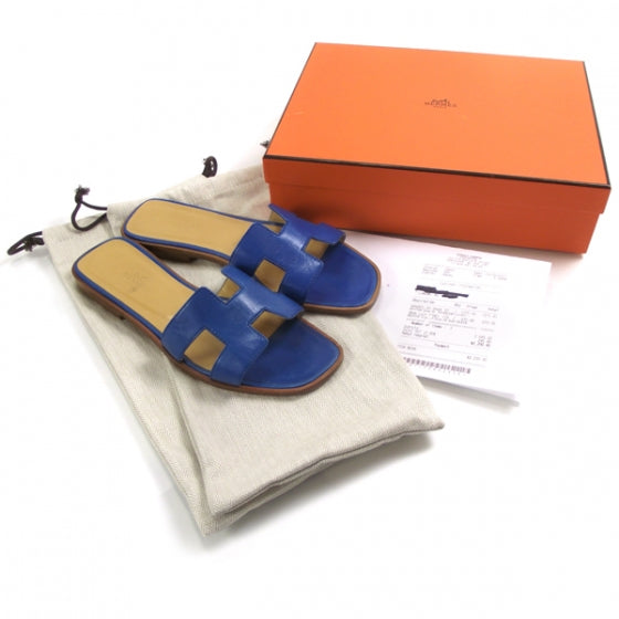 Leather Oran Sandals 37 Mykonos