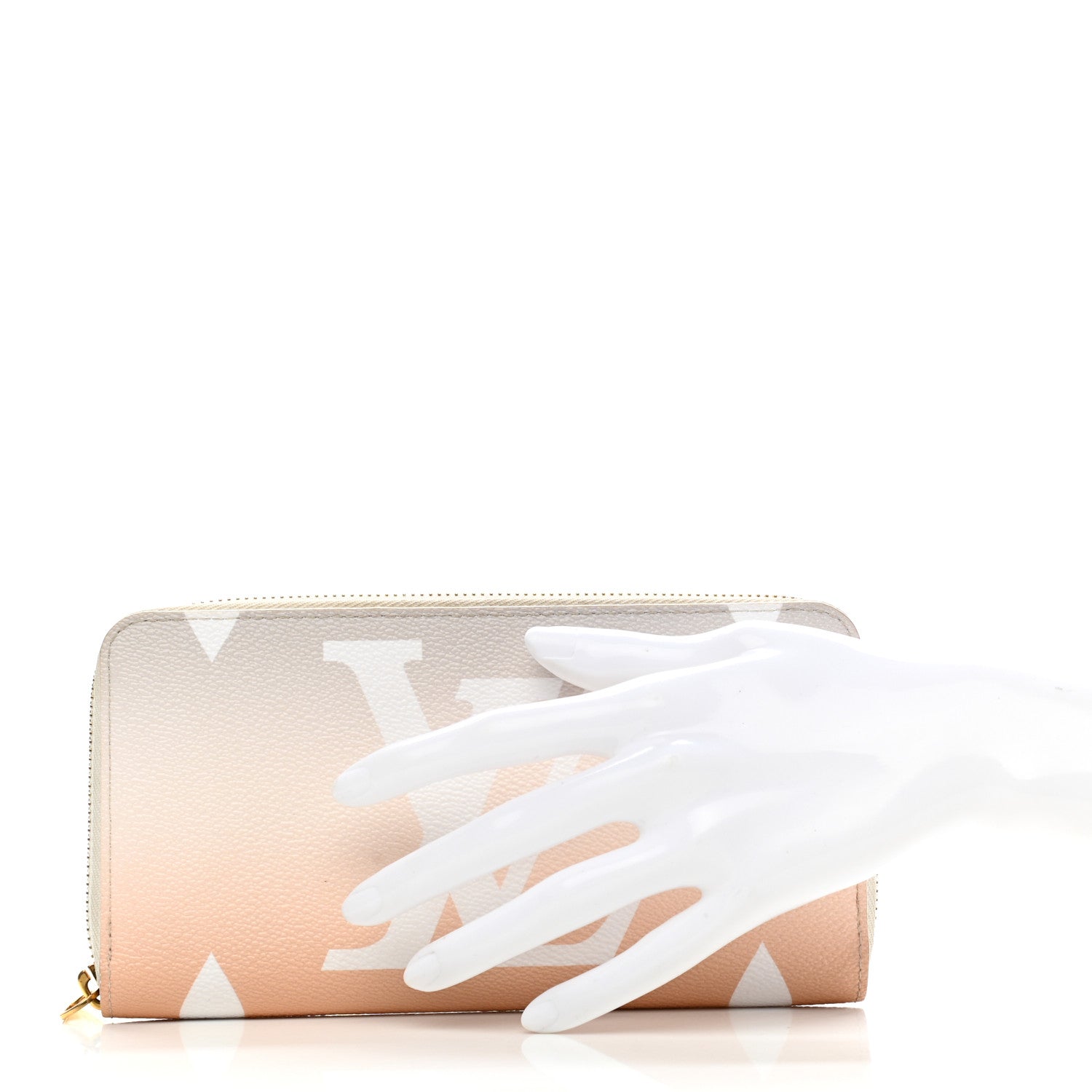 Louis Vuitton Monogram Giant By The Pool Zippy Wallet Brume 2 of 9