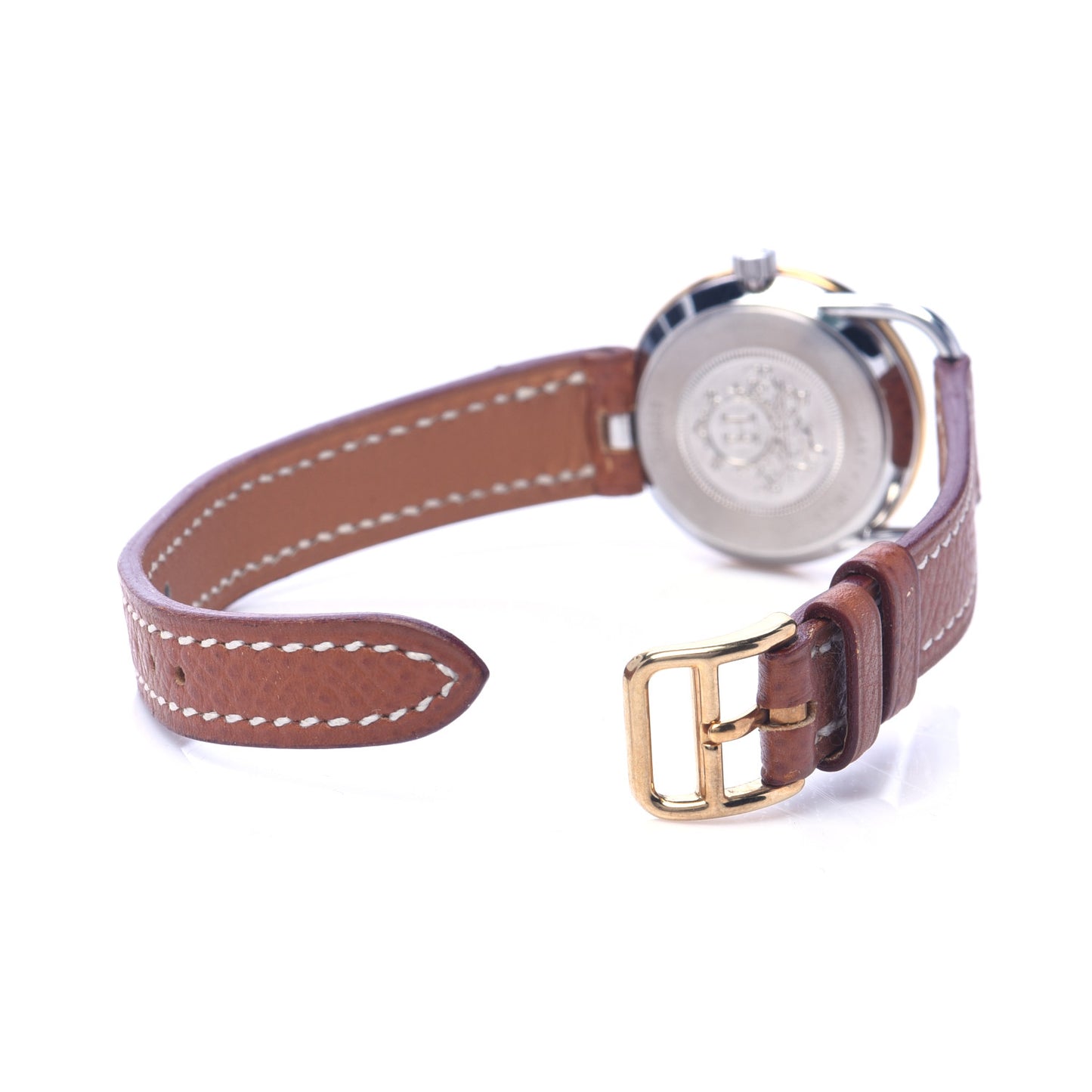 Stainless Steel Barenia 28mm Arceau Quartz Watch Fauve