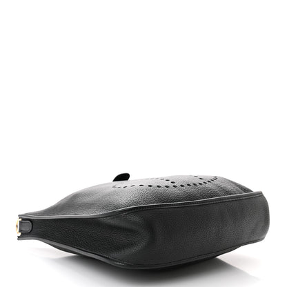 Hermes Taurillon Clemence Evelyne GM Black 4 of 11