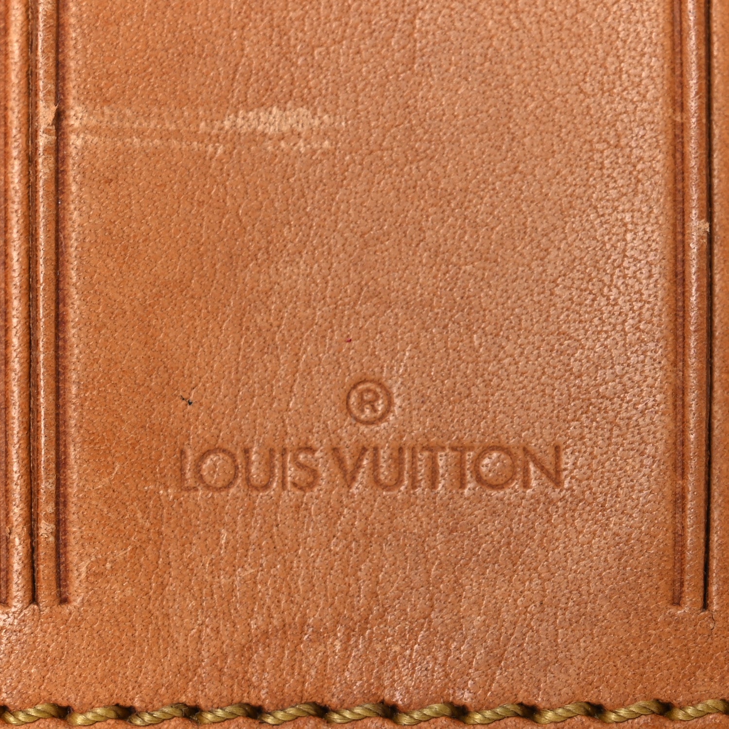 Louis Vuitton Vachetta Luggage Tag and Loop Set 3 of 11