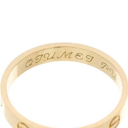 Cartier 18K Yellow Gold 3.5mm LOVE Wedding Band Ring 61 9.5 5 of 6