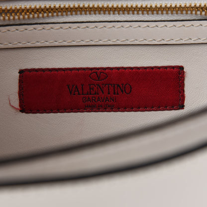 Valentino Garavani Vitello Chain Flap Bag White 6 of 12