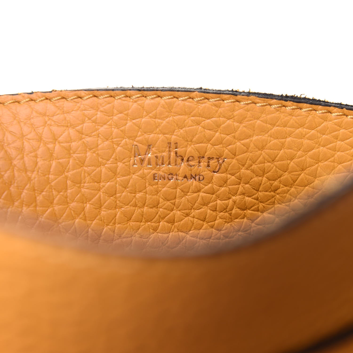 Mulberry Heavy Grain Oversized Alexa Deep Amber 5 of 12