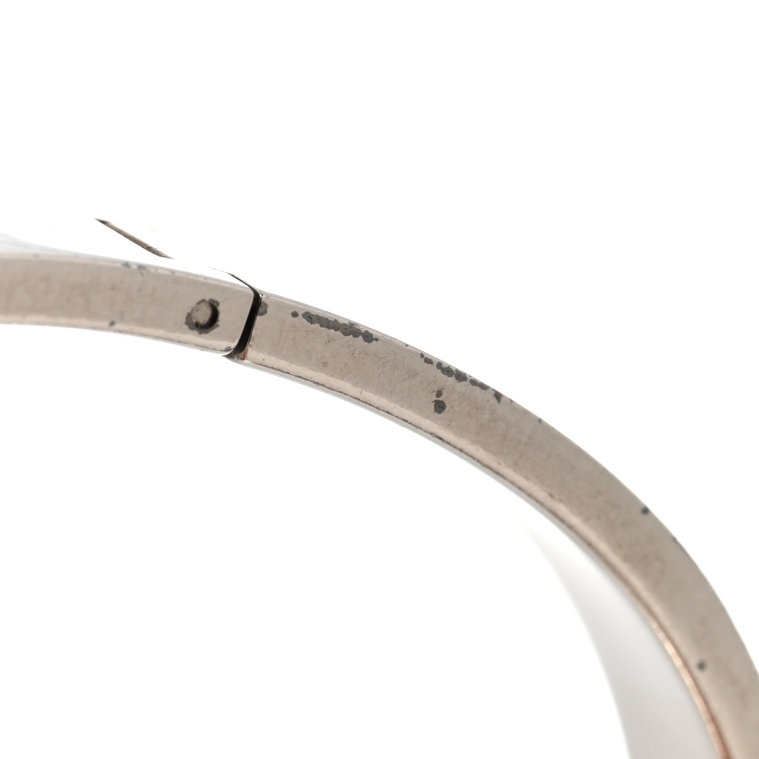 Hermes Enamel Narrow Clic Clac H Bracelet PM Craie 6 of 6