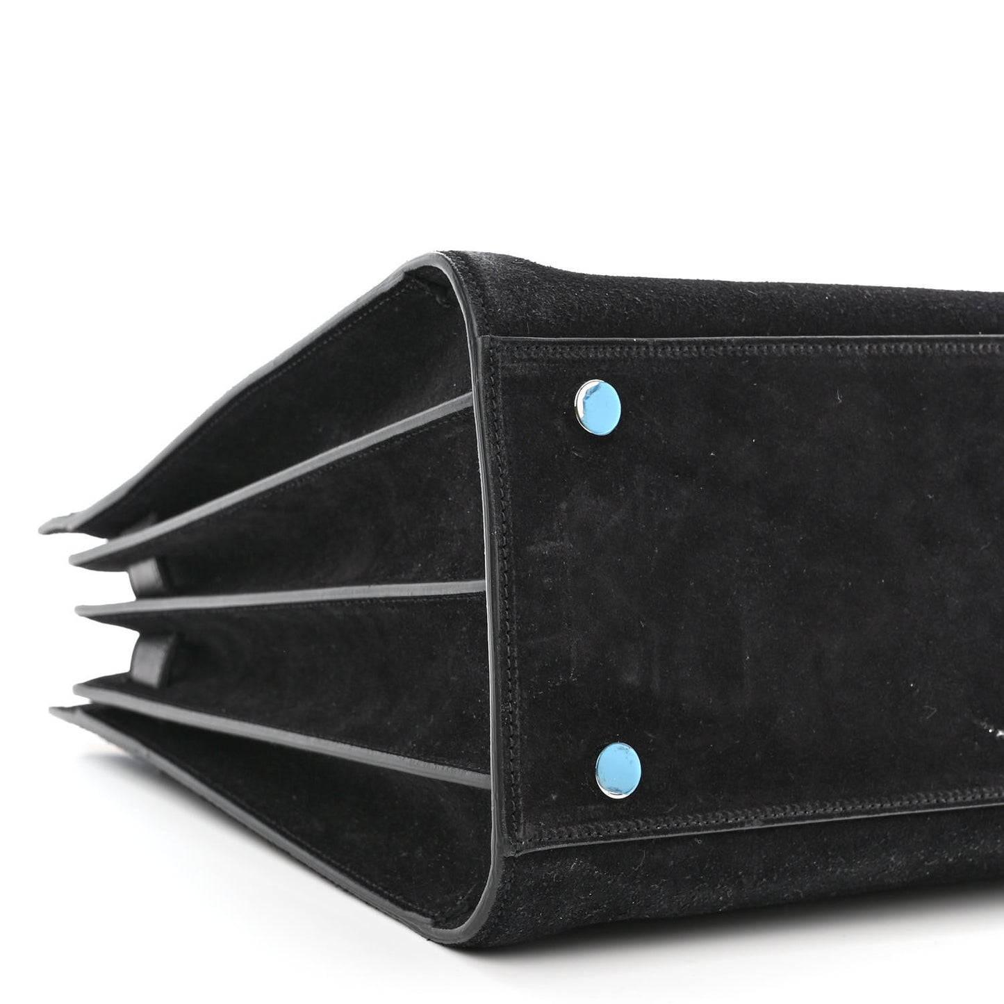 Suede Calfskin Small Sac De Jour Black