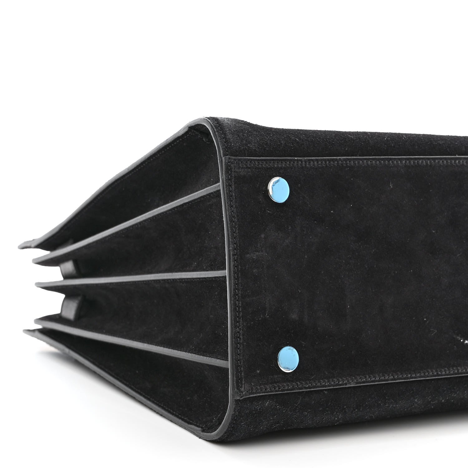 Saint Laurent Suede Calfskin Small Sac De Jour Black 9 of 10