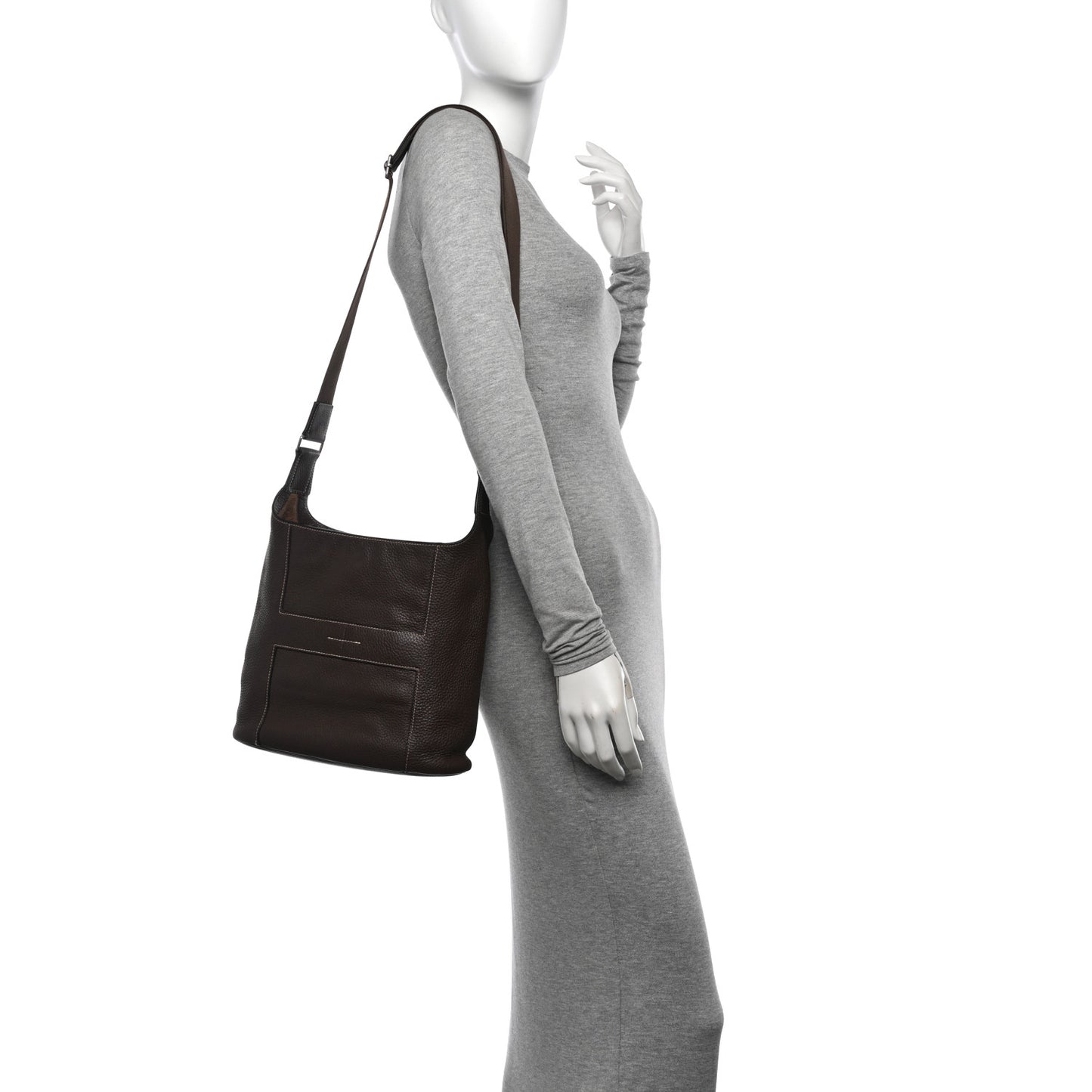 Taurillon Clemence Sac Good News PM Chocolate