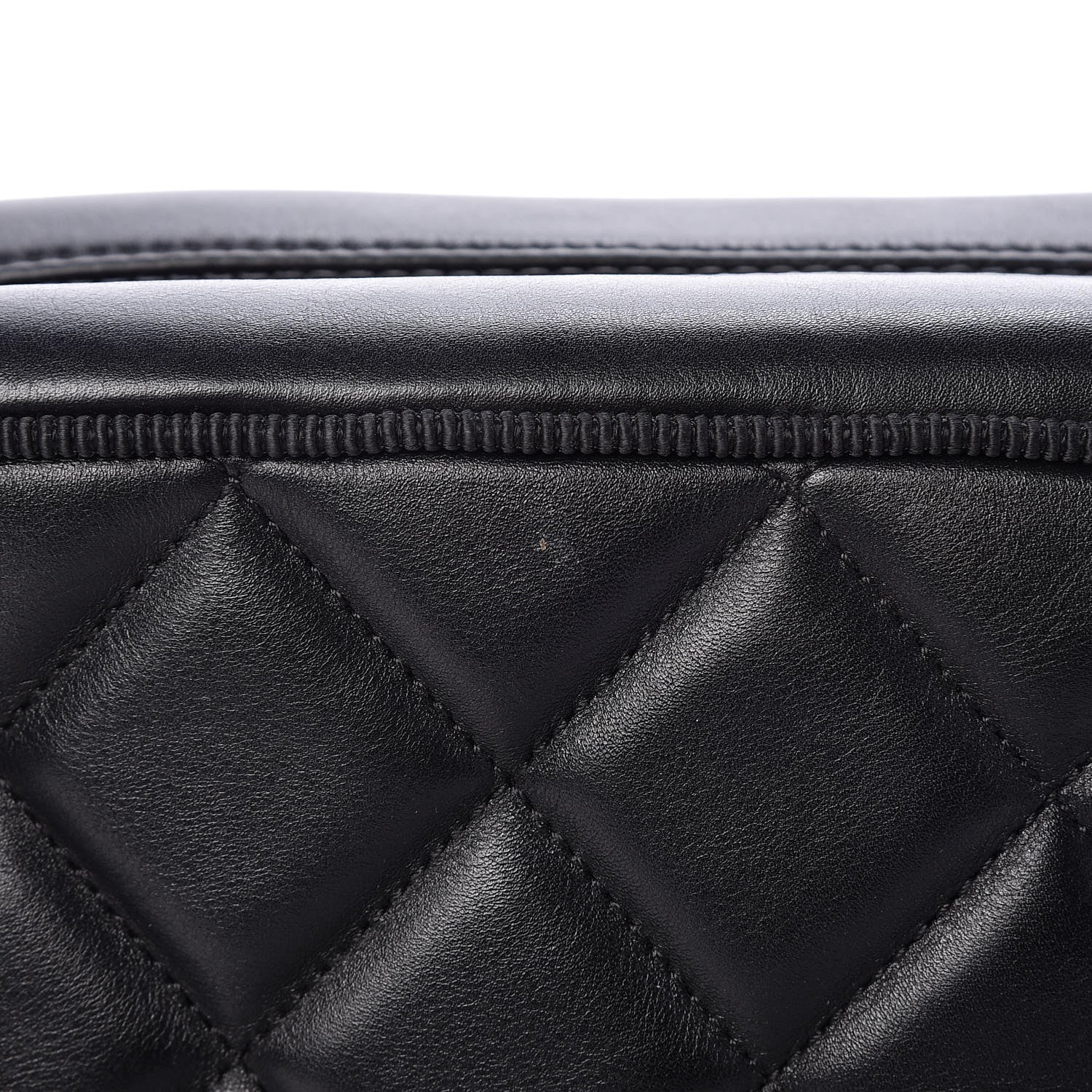 Chanel Calfskin Quilted Small Ballerine Camera Case Black 8 of 12