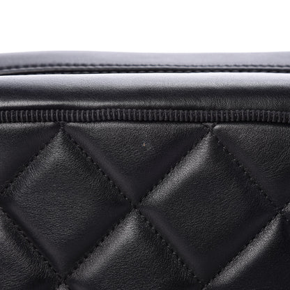 Chanel Calfskin Quilted Small Ballerine Camera Case Black 8 of 12