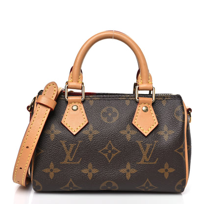 Louis Vuitton Monogram Nano Speedy Bandouliere 1 of 10
