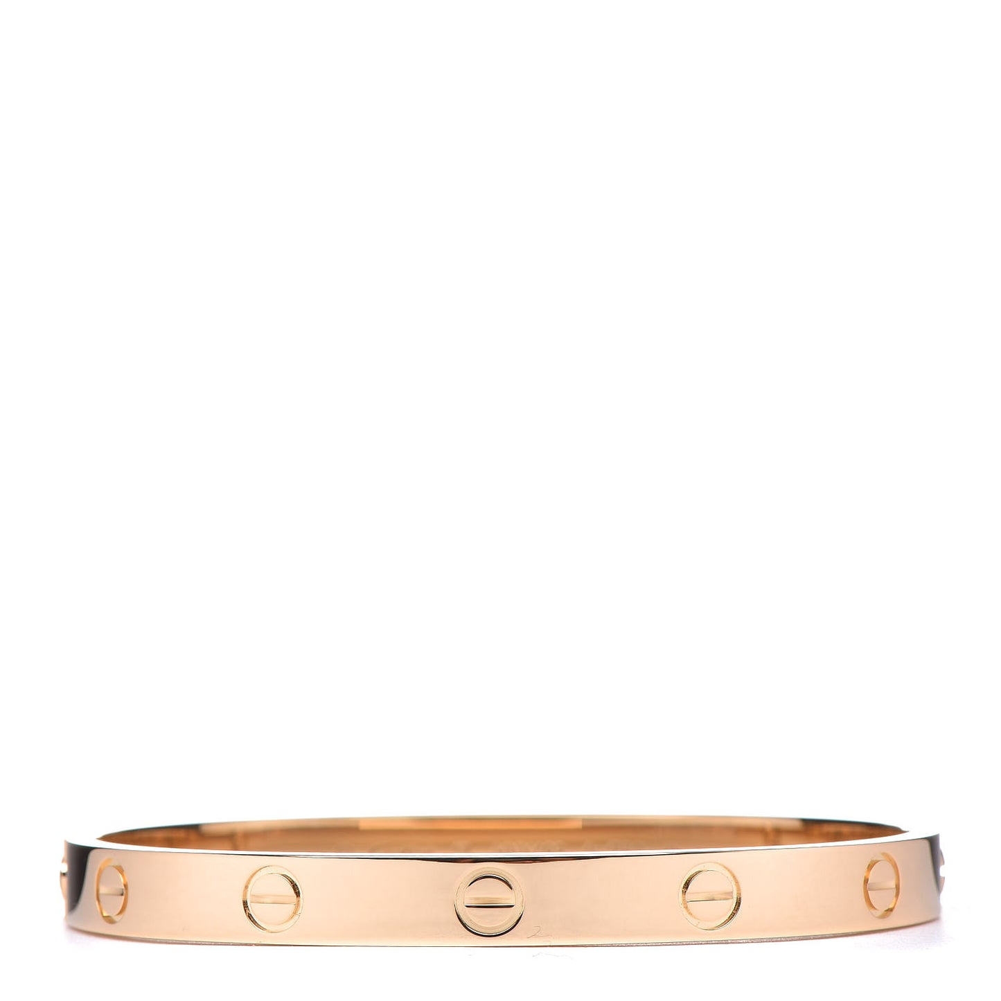 18K Yellow Gold LOVE Bracelet 17