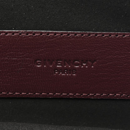 Givenchy Goatskin Suede Cross 3 Crossbody Bag Aubergine Grey 6 of 11