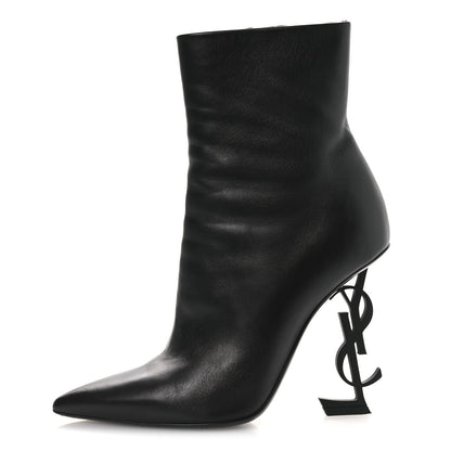 Saint Laurent Nappa Vendome Opyum 110 Ankle Boots 37 Black 1 of 13